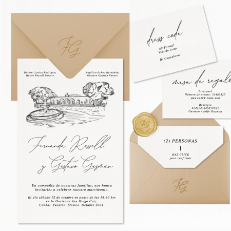invitacion gemelas